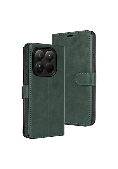 Mi 15t Trend S Plus Kapaklı Kılıf - Yeşil Bz8683140919535