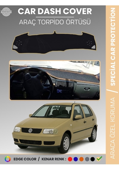 Volkswagen Polo 1994-2001 Torpido Örtüsü Panel Halısı Torpido Koruma Tam Uyum Uv Koruma - 111 Stiloto