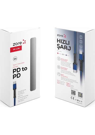 Xemu Kırmızı Zr-lc91 Pd To Pd Kablo