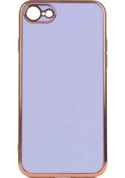 Apple Uyumlu iPhone 7 Kılıf Zore Bark Kapak Mor