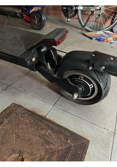 Elektrikli Scooter Amortisör Koruyucu Kılıf - Esnek Tpu Ön Arka Takım