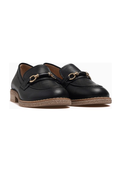 Venüs Kadın Deri Günlük Loafer 26y 2411503y Siyah Siyah