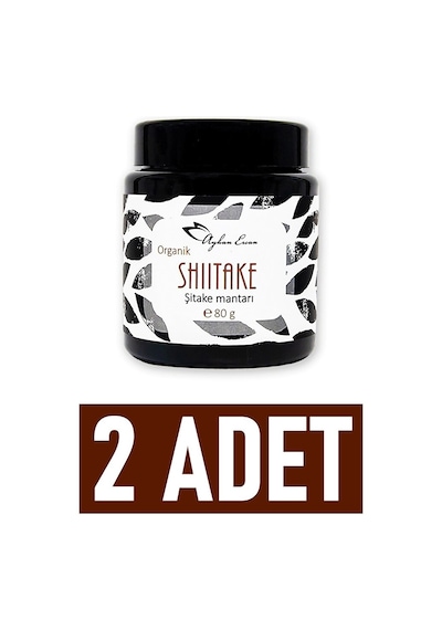 Ayhan Ercan Organik Shiitake Mantarı 2 x 80 G