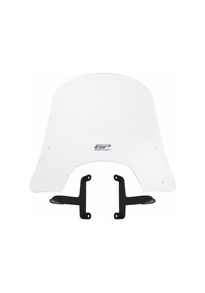 GP Kompozit  Scooter Universal Kısa Ön Cam Şeffaf 42 cm