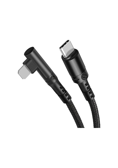 Ally Type-c To İphone 20w Lightning Hızlı Şarj Kablosu Oyuncu 90 Derece Kablo- 5775
