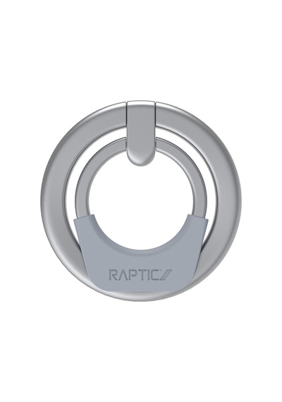 Raptic Magnetik Özellikli 360 Derece Dönebilen Parmak Ring Stand Gümüş