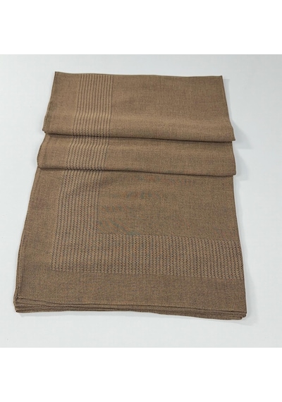 Miray Büyük Boy Pano Pamuk Eşarp - 120 X 120 - 0617 Bakır