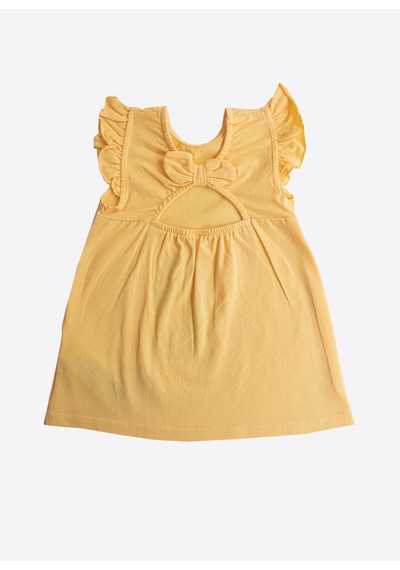 KitiKate Organik Little Marmaid Elbise Sarı Sari