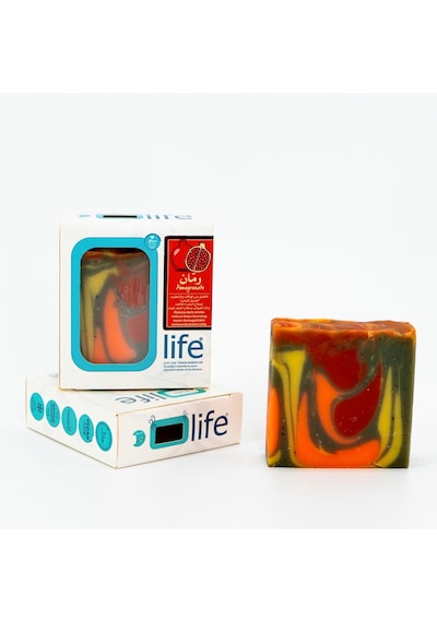 Olife Soap Doğal El Yapımı Nar Kokulu Sabunu 3 x 100 G