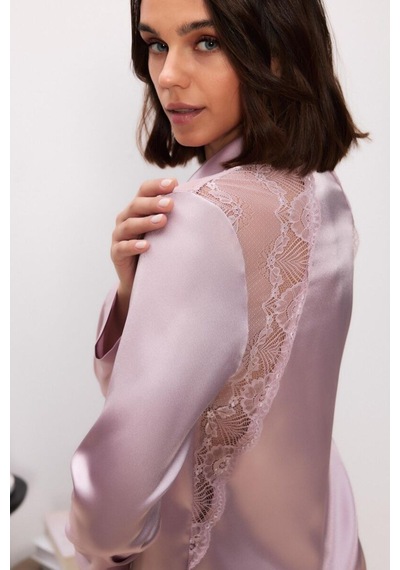 Pierre Cardin 6'lı Rose Uzun Gecelik Sabahlık Set 6035 Rose
