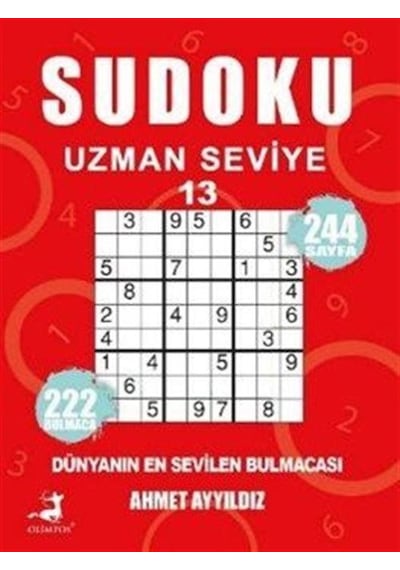 Sudoku Uzman Seviye 13 / Ahmet Ayyıldız