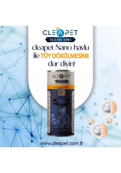 Cleapet Exclusıve Seri 4'lü Nano Havlu
