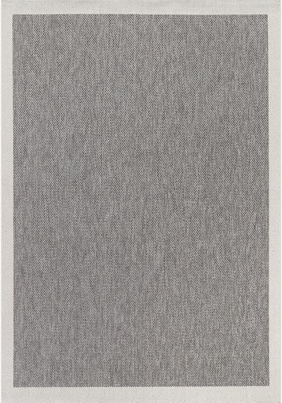 Sisal Halı- Hol Koridor Halısı- Kaymaz Taban- Yıkanabilir Kilim Halı Yolluk Gri - Krem