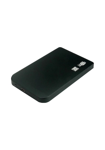 2.5'' inç Sata Plastik Hdd Kutusu Harddisk Kutu Usb 2.0 DD-110 Siyah