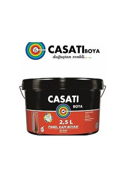 Casati 2,5lt Kumsal 2251 Su Bazlı Panel Kapı Boyası A 2.5 L