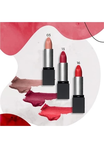 Mattever Lipstick 07 Whisper Talks Yarı Mat Bitişli Ruj, Nude 0