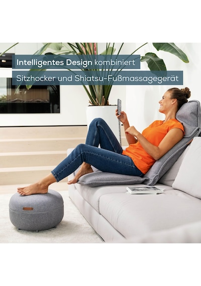 Beurer Fm 120 2'si 1 Arada Shiatsu Ayak Masajı Ve Modern Tabure, Rahatlama Ve Yenilenme İçin Rahatlatıcı Hava Sıkıştırma Masajı, Değiştirilebilir Isı Fonksiyonu, Yüksek Kaliteli Kumaş Beurer Fm 120 2'si 1 Arada Shiatsu Ayak Masajı Ve Modern Tabure, Rahatlama Ve Yenilenme İçin Rahatlatıcı Hava Sıkıştırma Masajı, Değiştirilebilir Isı Fonksiyonu, Yüksek Kaliteli Kumaş
