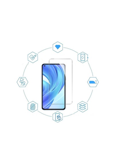 Oppo A74 4g Uyumlu Kırılmaz Cam Ekran Koruyucu