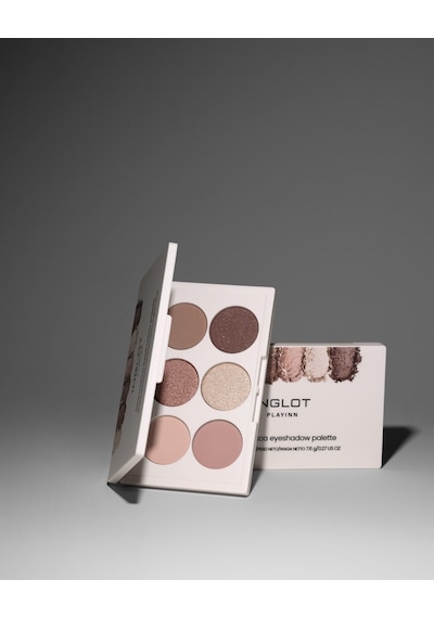 Inglot Playınn Loca Mocca 6 Lı Göz Farı Paleti Kahve & Bej Tonları, Mat Ve Işıltılı Bitiş Çok Renkli