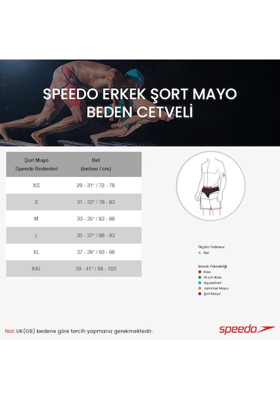 Speedo Vintage Erkek Şort Mayo Beyaz