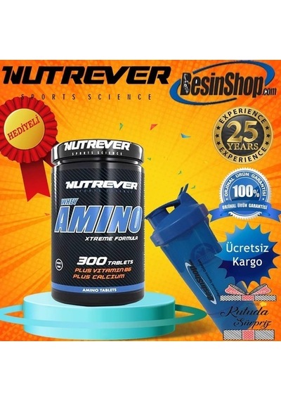 Nutrever Whey Amino 300 Tablet (470848700)