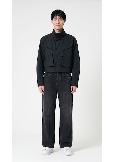 Barmore Baggy Fit Jean Unisex Siyah