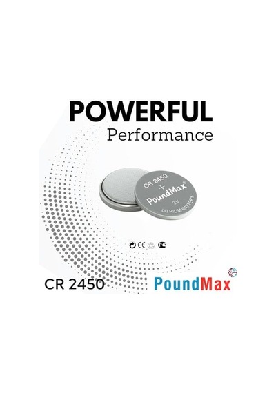 10 X 2450 Cr2450 Dl2450 3v Lityum Madeni Para Pilleri