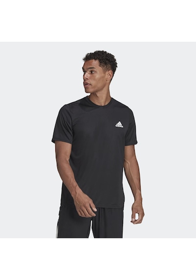 Black Adidas Erkek Günlük T-shirt D4m Tee Hf7214 Null Siyah