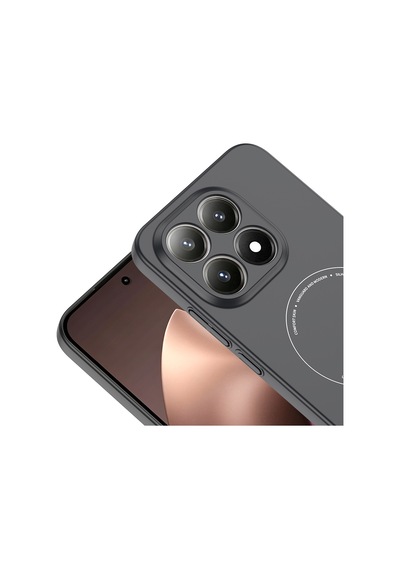 Xiaomi 15t Kılıf Ultra İnce Sert Hafif Magsafe Kamera Korumalı Pazarplus Siyah