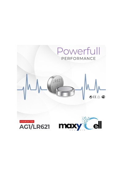 Maxycell 12 Adet Ag4 376 377 Sr626 Sr626sw Lr66 1.5v Düğme Pil, Saat Pili, Çocuklara Dayanıklı Ambalaj, Küçük Elektronik Cihazlar Için,ölçüm Cihazlar