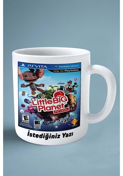 Little Big Planet Oyun Baskılı Kupa Bardak Çift Taraflı Baskı Kişiye Özel Model 2 Çok Renkli