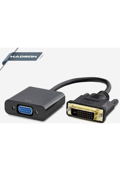 Dvı To Vga Adaptör M/F 24+1 1080P Dvi Çevirici Vga