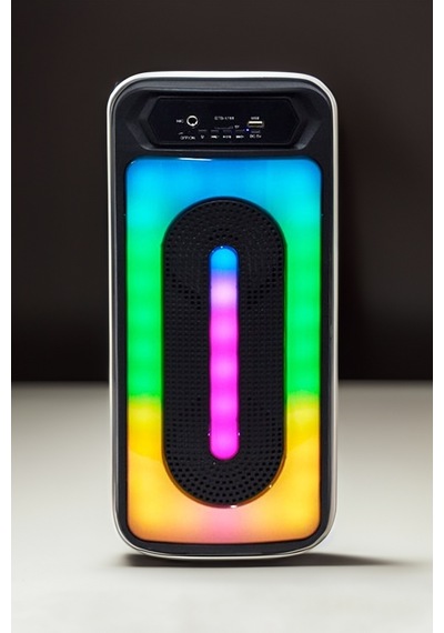 Thentech Güçlü Ses Kalitesi Rgb Işıklı Bluetooth 5.0 Bağlantılı Kaliteli Ses Uzun Süreli Şarj Mükemmel Kalite Siyah