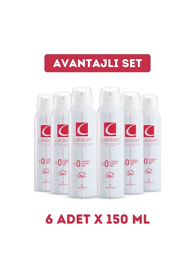 Classic Kadın Deodorant 6 Adet X 150 Ml