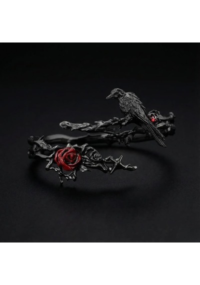Dükkan Design Love And Deep Space Black Crow Bilekilk Antrasit