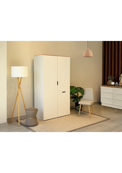 Novara Katlanabilir Çalışma Masalı Gardırop Krem Sedef 100x190x144 Cm Atlantik Çam Novara Katlanabilir Çalışma Masalı Gardırop Krem Sedef 100x190x144 Cm Atlantik Çam