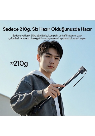 Ulanzi Zj08 Cold Shoe Mikrofon Uzatma Kolu Ayarlanabilir Boom Arm - S008