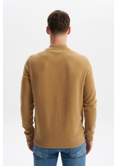 AR-MA Arma Erkek Slim Fit Selanik Kumaş Tam Fermuar Fleto Cepli Kapüşonsuz Kolej Yaka Sweatshirt K30324698302 Acı Kahverengi AR-MA Arma Erkek Slim Fit Selanik Kumaş Tam Fermuar Fleto Cepli Kapüşonsuz Kolej Yaka Sweatshirt K30324698302 Acı Kahverengi