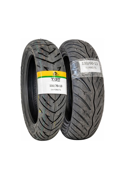 Rks Grace Motosiklet Lastiği 130/60-13 Tl Ve 110/70-13 Tl Set