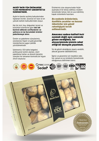 Kuru İncir Protoben Dizim 1000g Aydın İnciri Ab Coğrafi İşaretli 1 KG