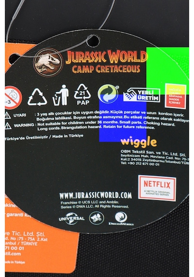 X Dekomus "t-rex Force Collection" Jurassıc World Lisanslı Beslenme Çantası Açık Gri