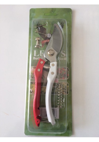 Leons Bağ Budama Makası Metal Saplı Çelik Bag Makası 8 No