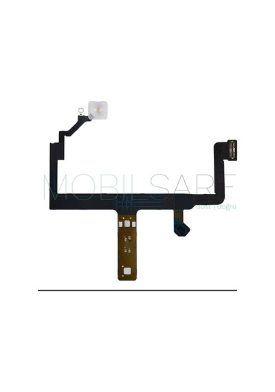 Apple  Uyumlu  iPhone 15 Flash Üst Mikrofon Filmi Çok Renkli