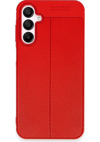 Newface - 222 - Samsung Galaxy Uyumlu A15 4g Kılıf Auto Focus Kapak - Csmo-tex - - Kırmızı