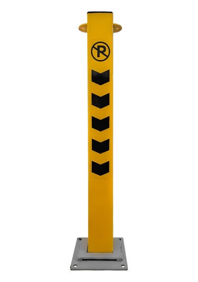 Kilitli Otopark Direği 75 Cm, Kızaklı Park Bariyeri-4010