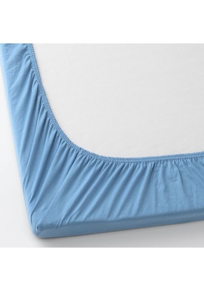 Ikea Len Tek Kişilik Çarşaf 60 X 120 Cm Lacivert