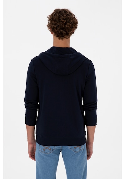 U.S. Polo Assn. Erkek Lacivert Örme Hırka 50313748-VR033