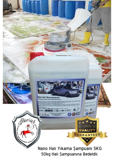 Abrias Nano Halı Yıkama Şampuanı 5 KG