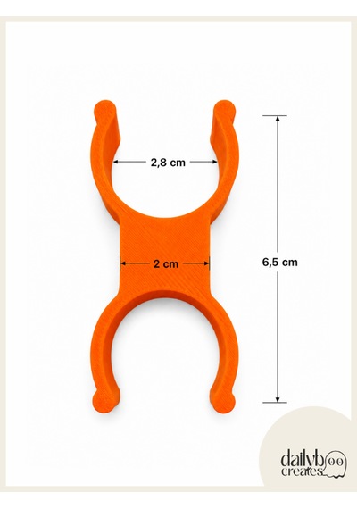 Sup/kano Turuncu Kürek Düzenleyici Aparat 2'li Set-kürek Parça Tutucu Klips-paddle Board Taşıma Aksesuarı