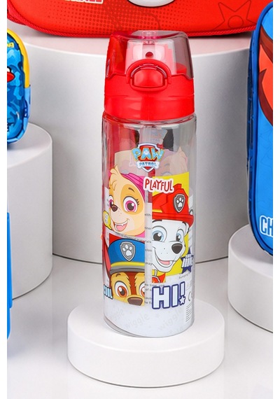 X Dekomus Lisanslı Paw Patrol Marshall 40 Cm Büyük Boy Okul,termoslu Beslenme Ve Kalem Çantası,beslenme Kabı,matara Seti Açık Gri